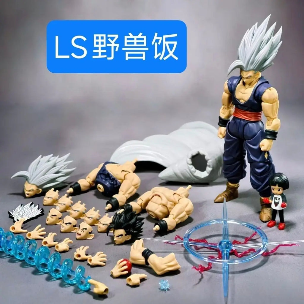 Ls Studio Ls003 Dragon Ball Z Sh Figuarts Son Gohan Shf Super Saiyan Beast Gohan Super Hero Action Figure Pvc Model Toy Gifts