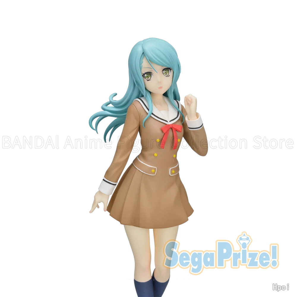 In Stock Original SEGA PM Figure BanG Dream! Girls Band Party! Hikawa Saya School Days Limited Edition Toys Model Ornaments 21cm