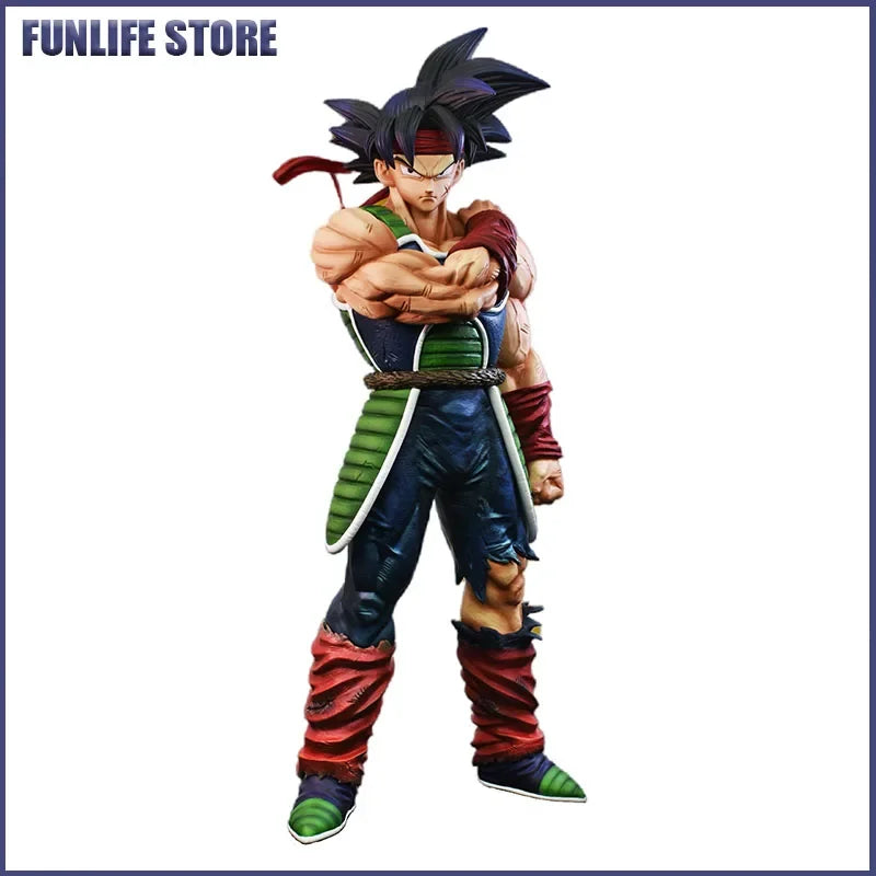 24cm/9.4in Anime Dragon Ball Z Figure Bardock Figure Collectible Model Statue Toy Gift