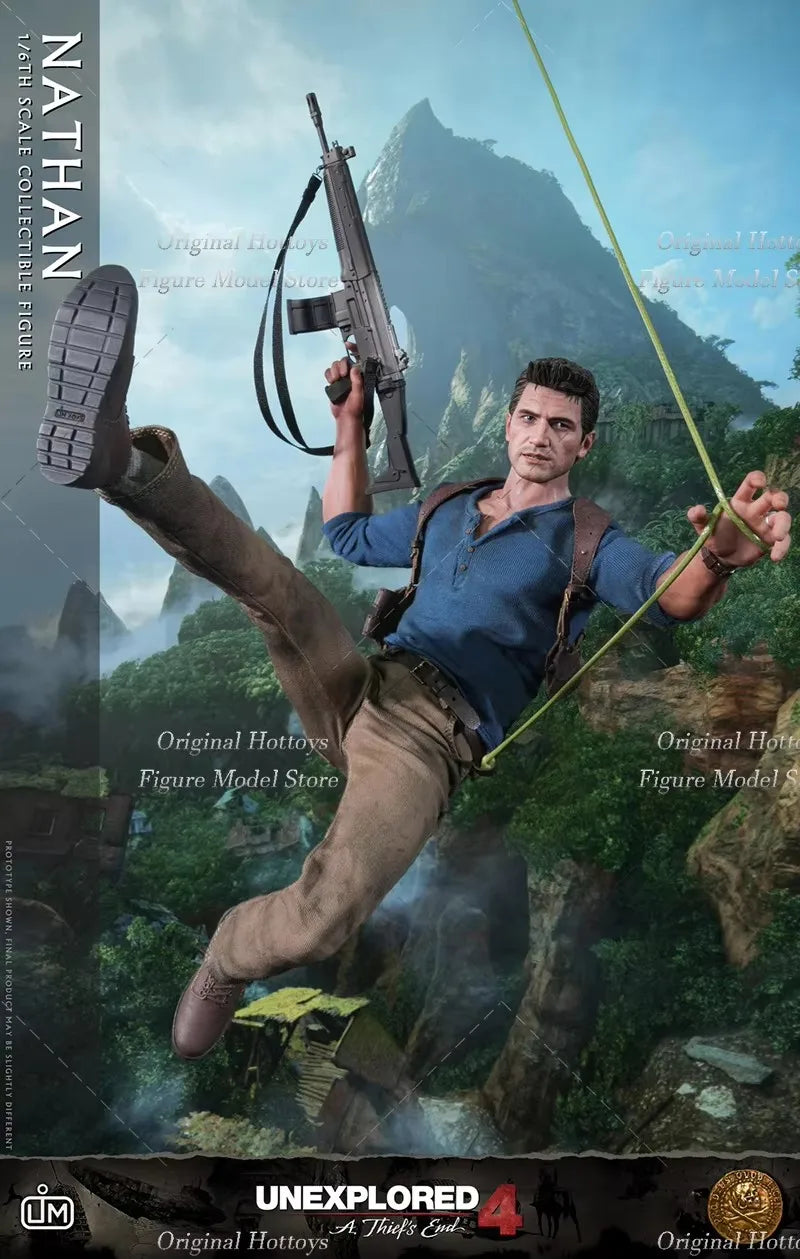 Limtoys Lim012 1/6 Scale Male Soldier Nathan Drake Mysterious Ocean Eexplorer Full Set 12-inches Action Figure Model Gifts