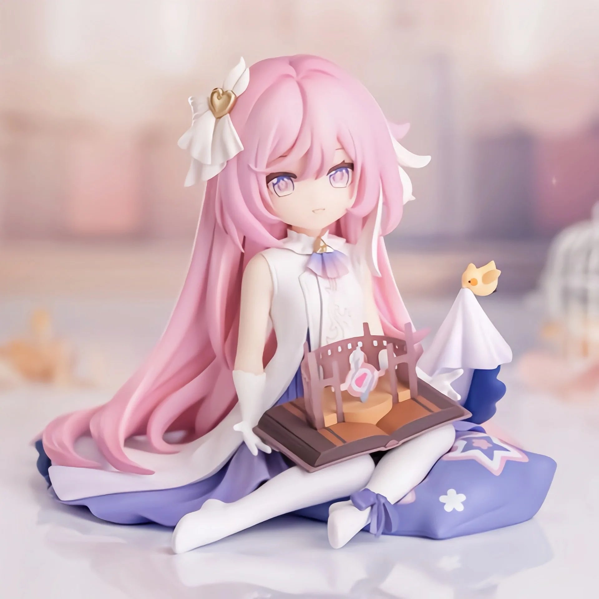 Two-dimensional beautiful girl Q version of Alicia Bronia hand-made chassis doll ornaments