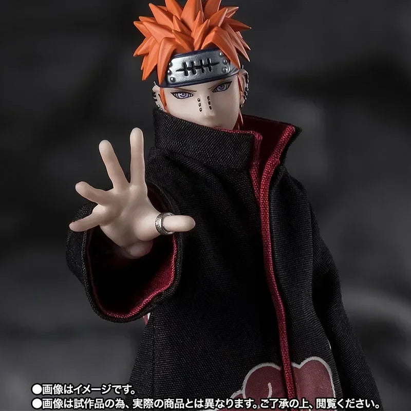 In Stock Bandai Original S.H.Figuarts SHF Naruto PAIN TENDO The Rinnegon of the Six Patks Edition Anime Action Figure Toy Gift