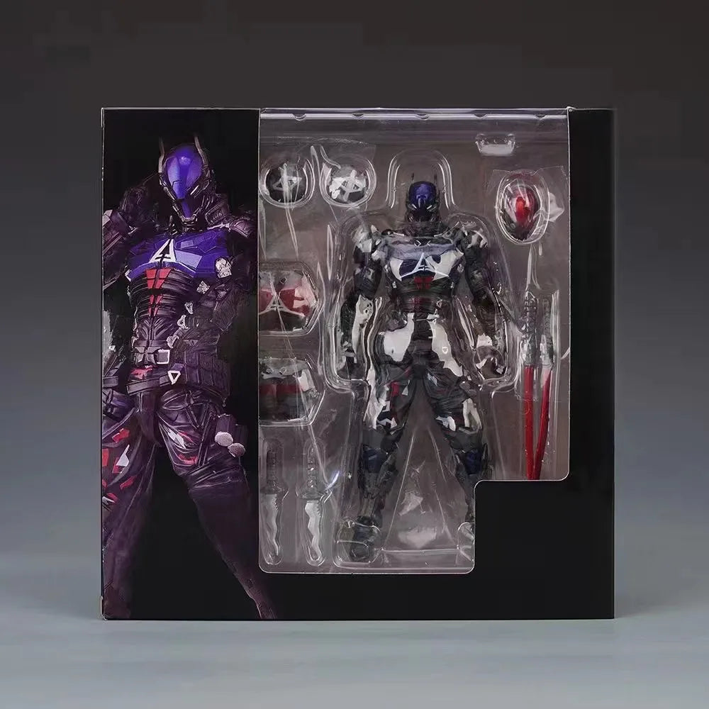 Marvel The Avengers Yamaguchi Style 024 Batman Arkham Knight PVC Action Figure Collectible Model Doll Toy Birthday Present 17cm