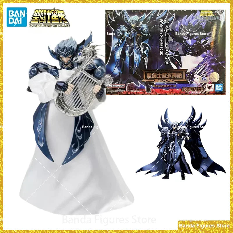Original BANDAI Saint Cloth Myth EX Specters Thanatos In Stock Anime Action Collection Figures Model Toys