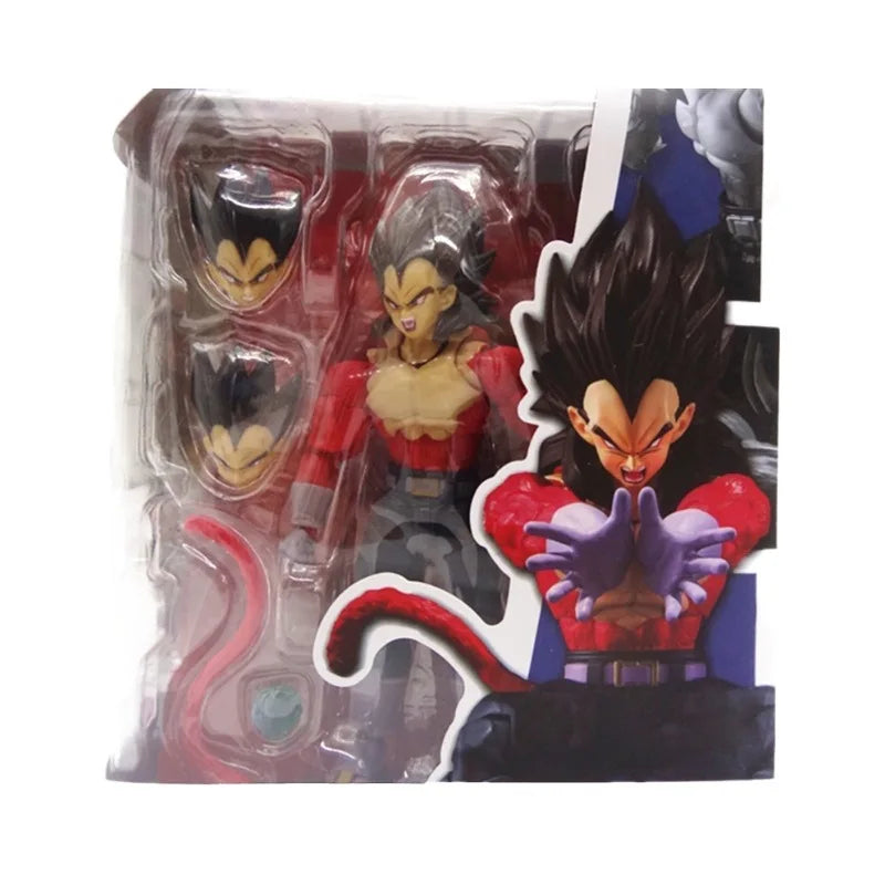 3 Types Dragon Ball Super Son Goku Vegeta Gogeta Action Figure Model Toys Joint Movable Doll Birthday Present
