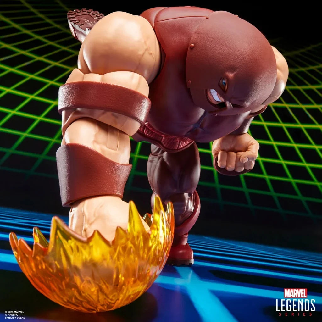 Hasbro Marvel Legends Series Gamerverse Marvel's Juggernaut, Retro Video Game-Inspired 6-Inch Scale Action Figure Gift G0623