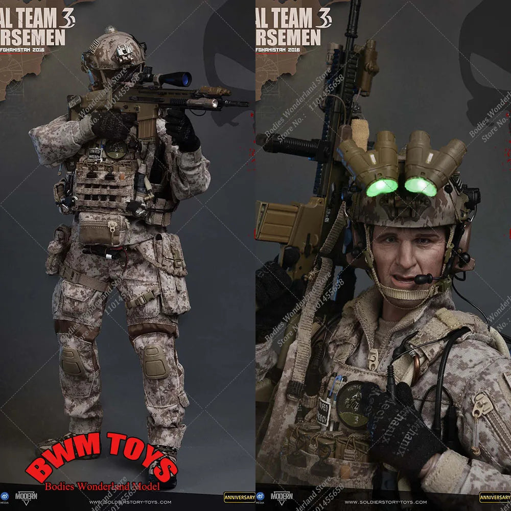 Original SS120 SoldierStory 1/6 Scale SEAL TEAM 3 HORSEMEN 12-Zoll-Männliche Soldat Actionfigur Jubiläums-Sonderedition