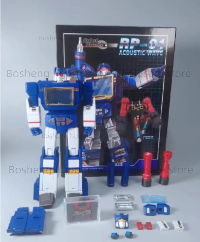 Transformed Toys Spot Soundwave Rp01 KO  FT02 Sonic Tape Forces Autobots Deformation Toys
