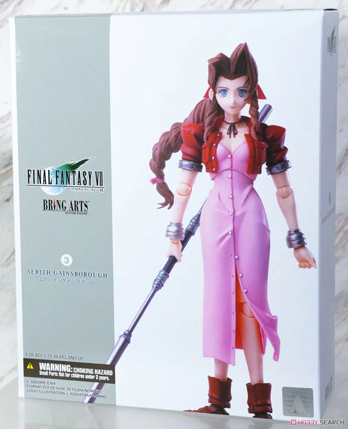 100% Original in Stock Square Enix Bring Arts Final Fantasy Aerith Gainsborough Mythril Rod Ver. Action Figure Collection Series