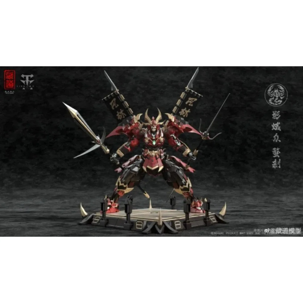 In Stock ZEN of Collectible CD-08 SCORPION MUSHA Movability Model Toys Collection Action Figures Alloy 1/100 Samurai Mecha
