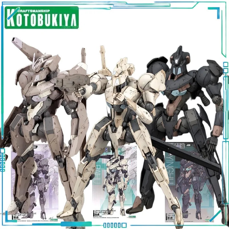 Kotobukiya Genuine Shouwu FRAME ARMS Series Assembly Model Normal Version #037White Tiger #039Shadow Tiger #045 Zero Tiger gift