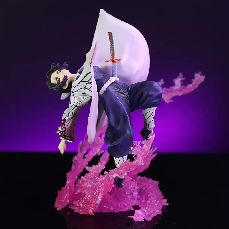 Anime Demon Slayer Action Figure Gk Aniplex Butterfly Dance Kochou Shinobu Cute Doll 20cm Pvc Model Collection Ornament Toy Gift