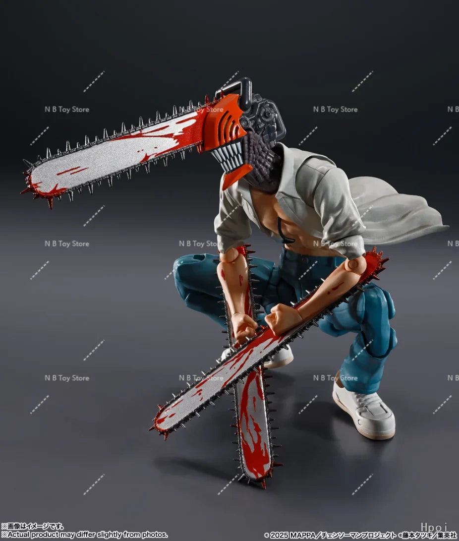 IN STOCK Original Bandai S.H.Figuarts Shf Chainsaw Man Movie Prayer Arc Chainsaw Man Anime Collection Action Figures Model Toy