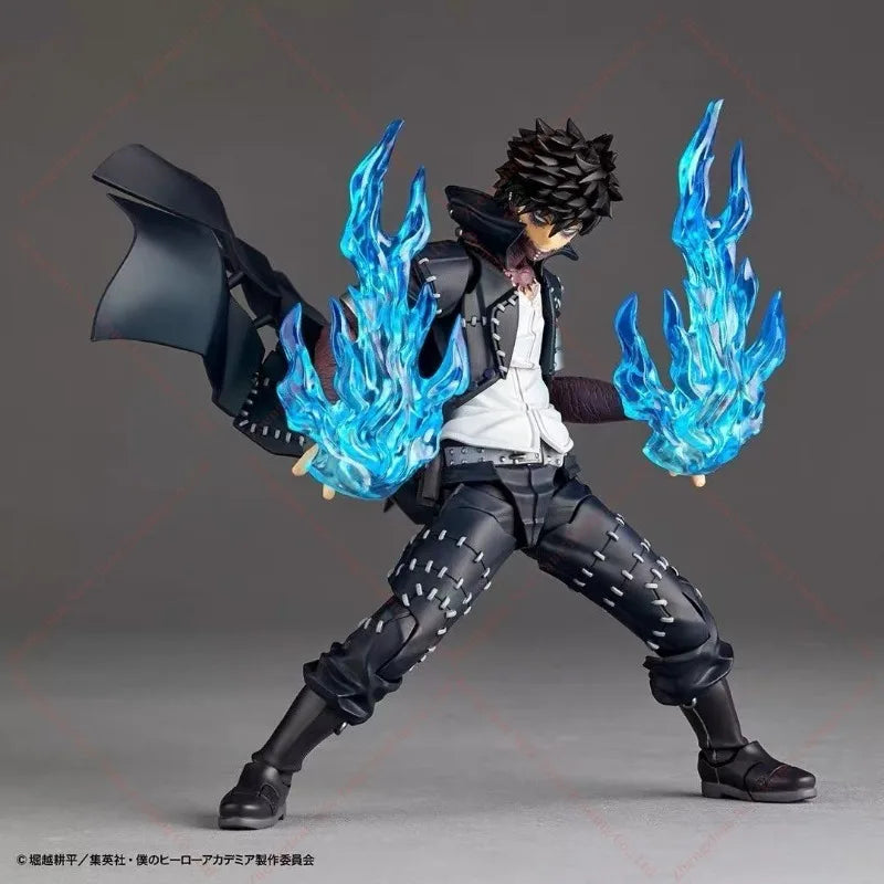 Original Kaiyodo My Hero Academia Amazing Yamaguchi Revoltech NR042 Dabi In Stock Anime Action Collection Figures Model Toys