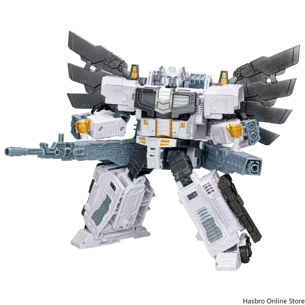 Hasbro Transformers Legacy Evolution Leader Class Nova Prime with 3 Combinable Blaster Accessories F6959