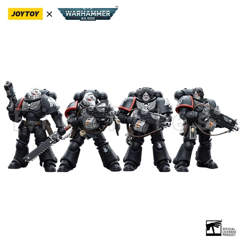 1/18 JOYTOY Action Figure 40K Raven Guard Intercessors Anime Model Toy