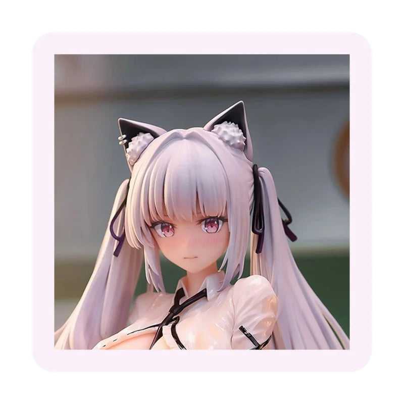 Original SIKI ANIM Alvina-chan Wet Ver. 1/7 PVC Action Figure Anime Model Toys Collection Doll Gift