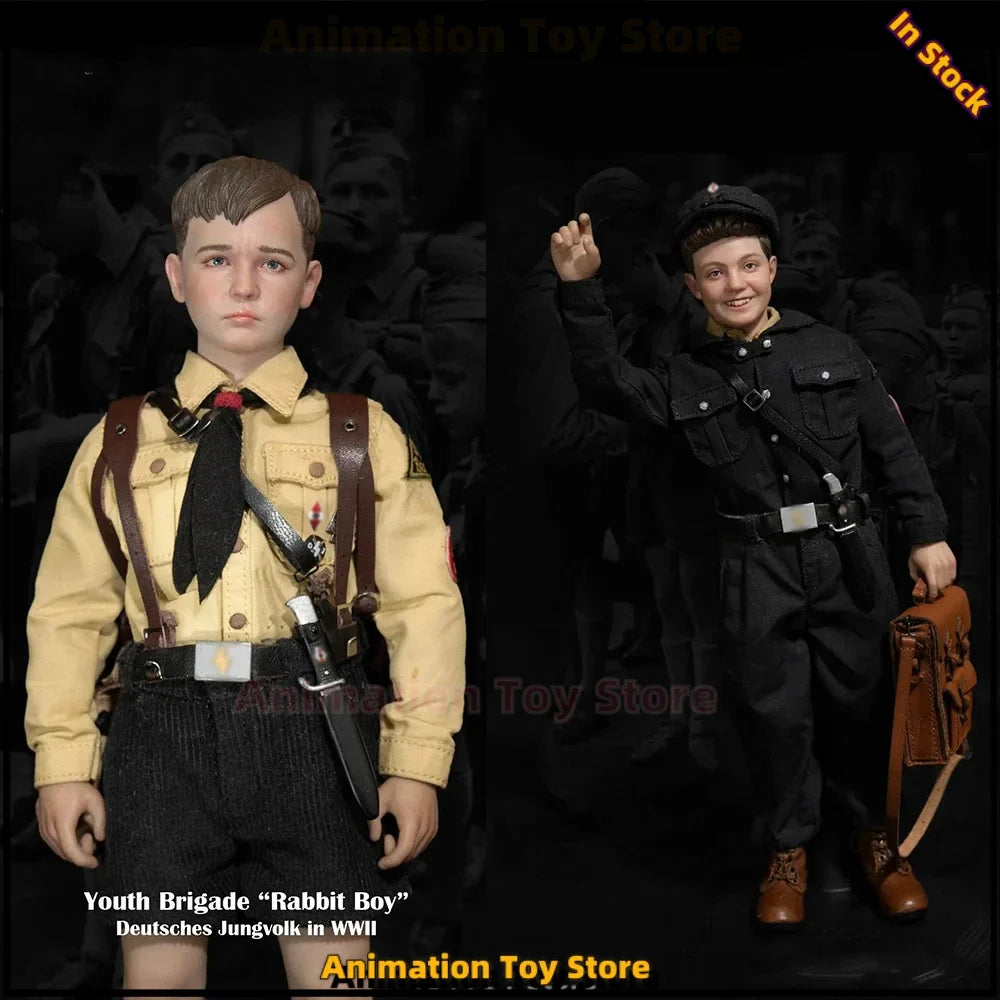 Facepoolfigure FP016 1/6 Rabbit Boy World War II German Children Corps Historical/Film Version Full Set 12in Action Figure