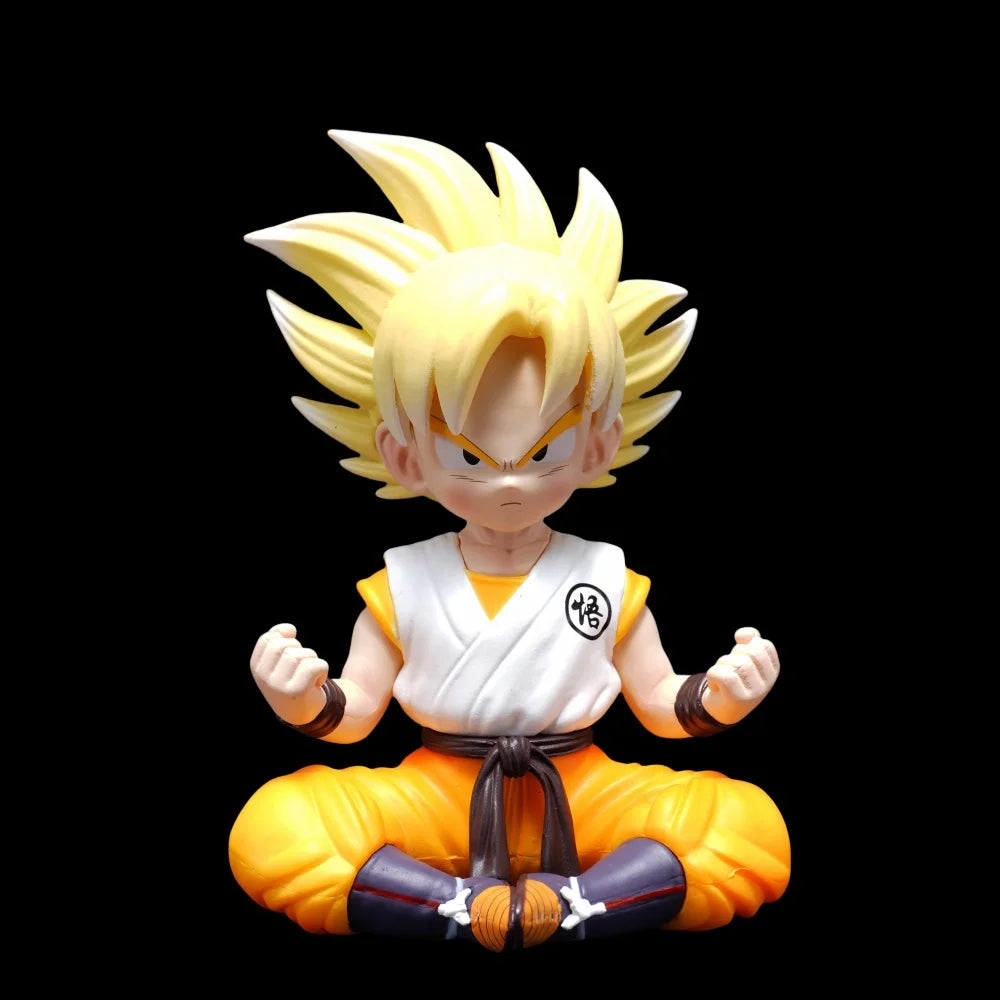 11cm/4.33in Anime Dragon Ball Figure Goku Action Figures Pvc Statue Desktop Ornamen Collection Model Toys Gifts