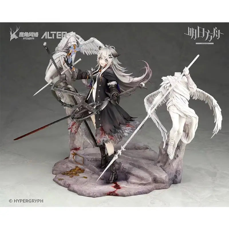 In Stock  Original Arknights Lappland Omen Ver. 1/7 23.5cm Action Figure Assembly Model Toys Collectible Model Gifts