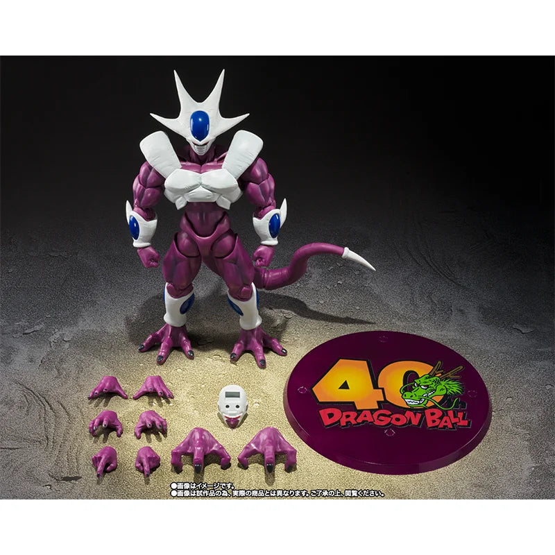 In Stock Bandai Dragon Ball Z Cooler Final FORM 40th Anniversary Figure Anime Action Model Figurals Brinquedos Toys Gift