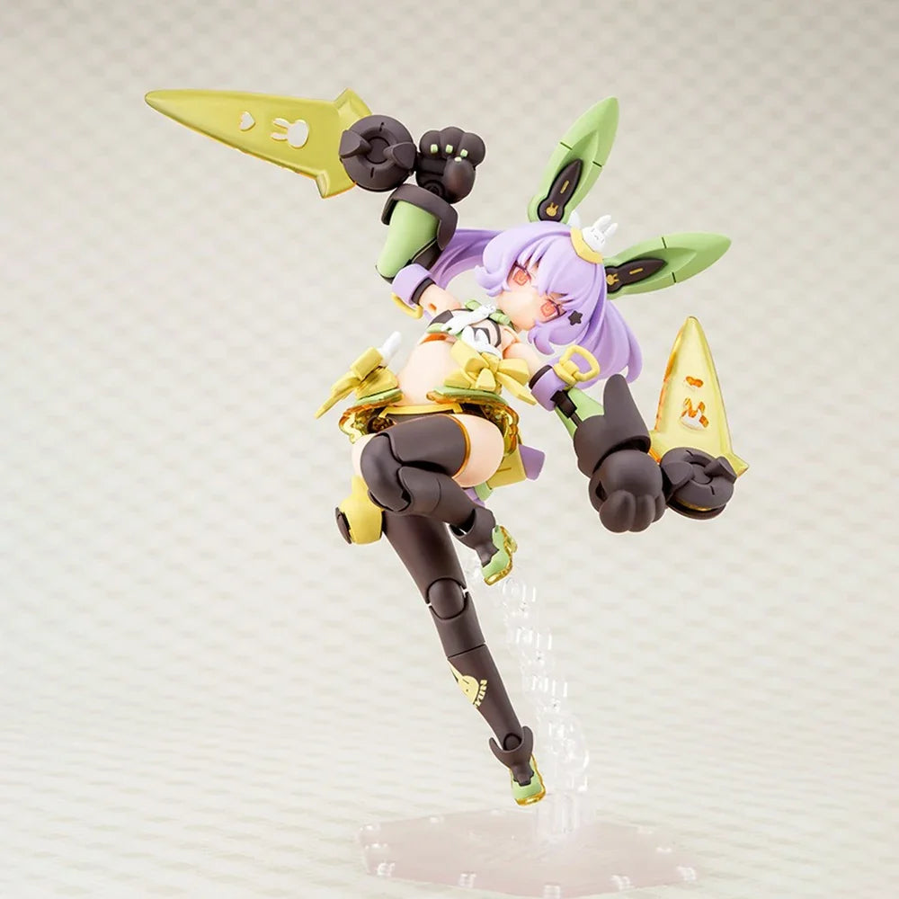 In Stock Original Kotobukiya KP741 Megami Device PUNI MOFU Tu Rabbit Mobile Suit Girl Assemble Model Kits Action Figure Toys