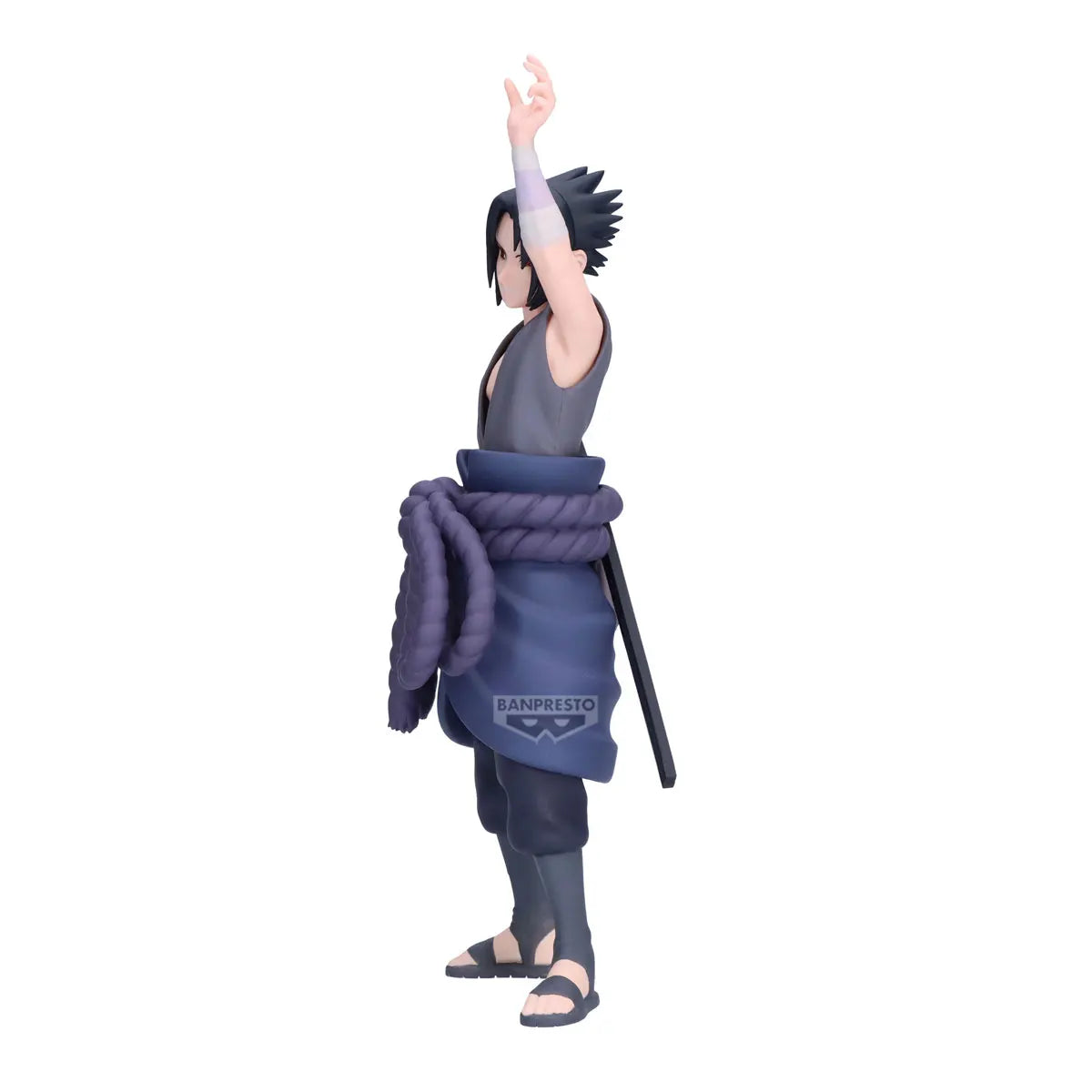 Original BANDAI BANPRESTO Naruto Shippuden Sasuke Uchiha PANEL SPECTACLE Anime Action Figure Figurine PVC Toy Model Gift