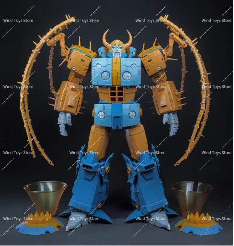 In Stock Transformation 01-STUDIO CELL 01S01 Unicron 01S01F Primary Color Reprint Action Figures Toy Gift Collection