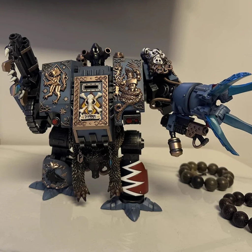 JOYTOY Warhammer 40K Space Wolves Action Figure 1/18 Bjorn The Fell-Handed Joint Movable Figurine Collection Model Statue Toys