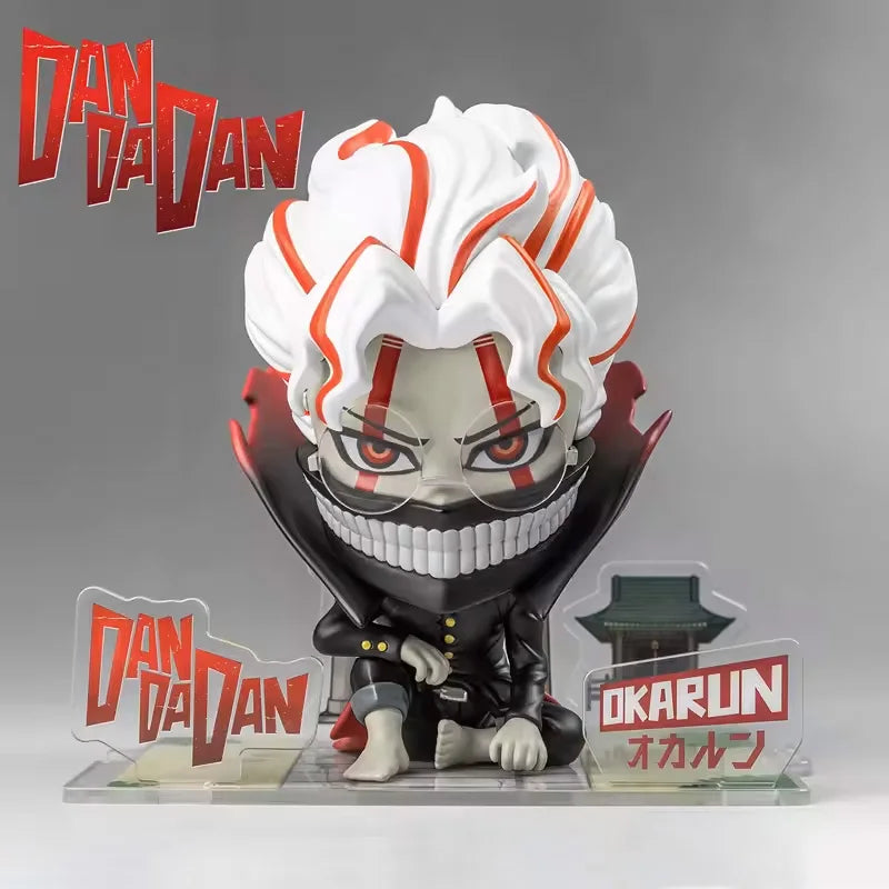 New Original SEGA Anime Dandadan Ayase Momo Takakura Ken Highway Granny Transformed Assembly PVC Model Toys Action Figures Gifts