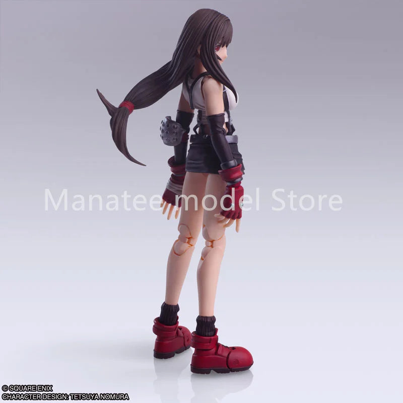 Square Enix Original Final Fantasy VII Bring Arts Tifa Lockhart PVC Action Figure Anime Model Toys Collection Doll Gift