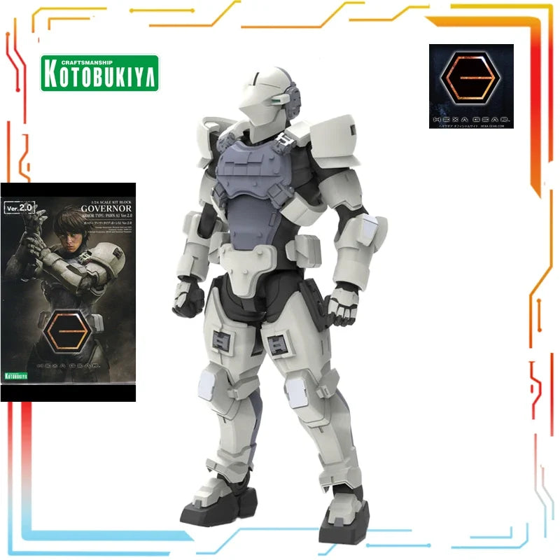 Kotobukiya Hexagonal Gear 1/24 Mech Assembly Series Bishop's Dental Machine Anime Action Figure Model Toy Festival Gift for Boys