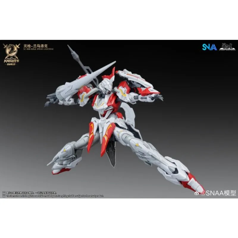 SANN Original MODEL KIT Knights of The Round Table Spirit Gun - Lancelot Anime-Figuren Bausatz Modellbausatz Spielzeug Geschenk für Jungen