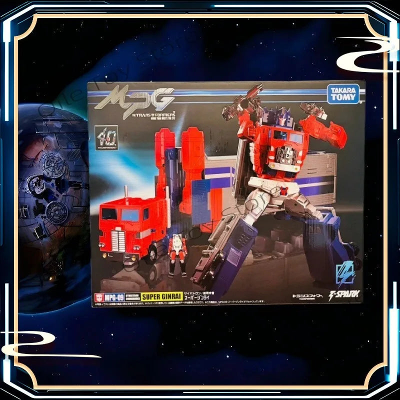 in stock TAKARA Transformed Toys MPG-09 Super Shen Renlai + Carriage OP Commander Action Figure Collection Gift Original box