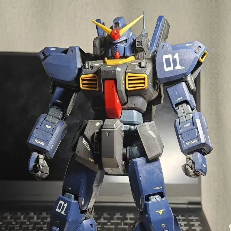 【REISSUE】GAOGAO RX-178 MK-II PG 1/60 Fighter Titanes color Assembly Model High Quality Collectible Action Figure Models Toy Gift