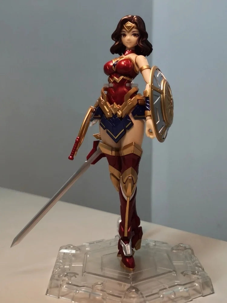 Dc Will Be The Soul Of The Comics Wonder Woman Assembler Woman Model War Ji Golden Eagle Machine Armor Classic Suit Model Toy