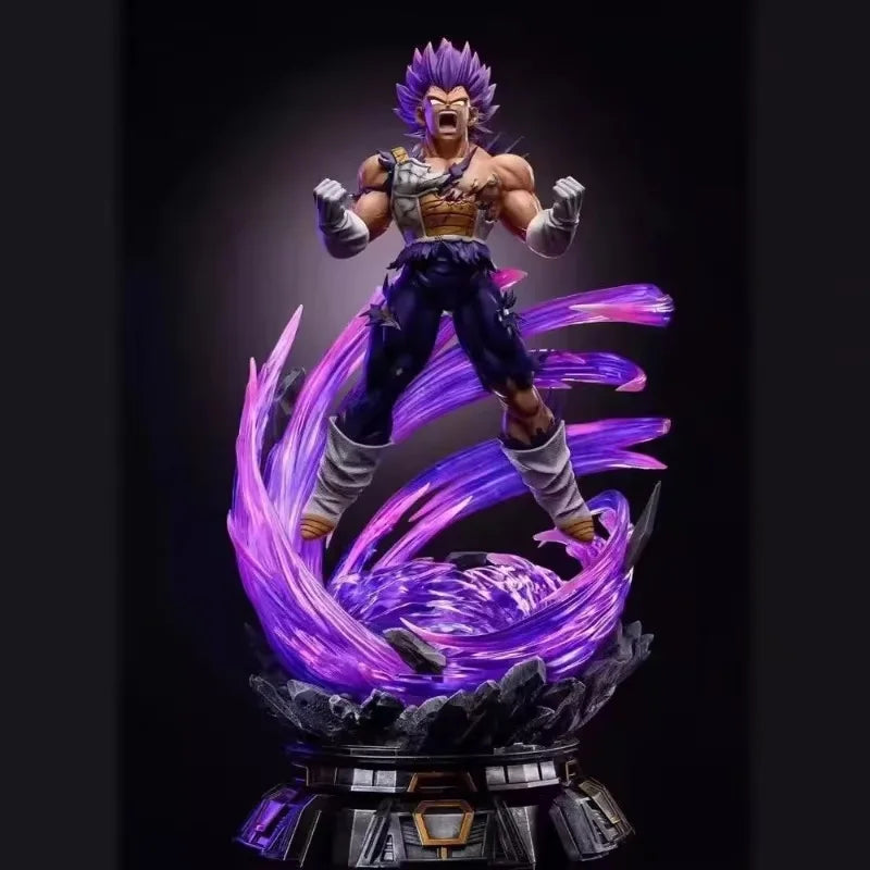 Dragon Ball 32cm Vegeta Iv Action Figure Super Saiyan Model Anime Peripheral Statue Ornament Collection Desktop Display Gift Toy