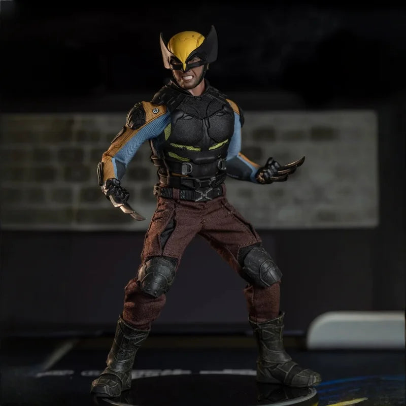 Original In Stock Nwtoys Wolverine Movable Soldier Model X Men Super Hero Iron Warrior Simulation 6" Full Set Anime Model Toys