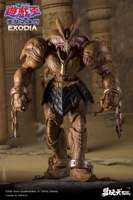 Brand New Spot Original Transformation Toy Yitiankai Yu-Gi YW2531 EXDIA Dark Master Movable Doll Collection Gift
