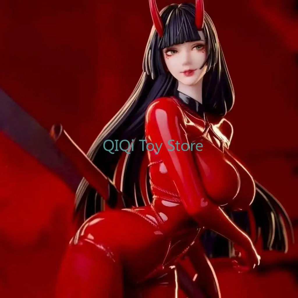 New gel coat Chikomura Masa beautiful girl  1/4 anime statue super-large GK hand-made model ornament gift peripheral 55cm