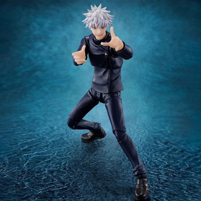 In Stock BANDAI SHF Jujutsu Kaisen Satoru Gojo Suguru Geto Jujutsu High School Action Figure Original Toys Collection Model Gift