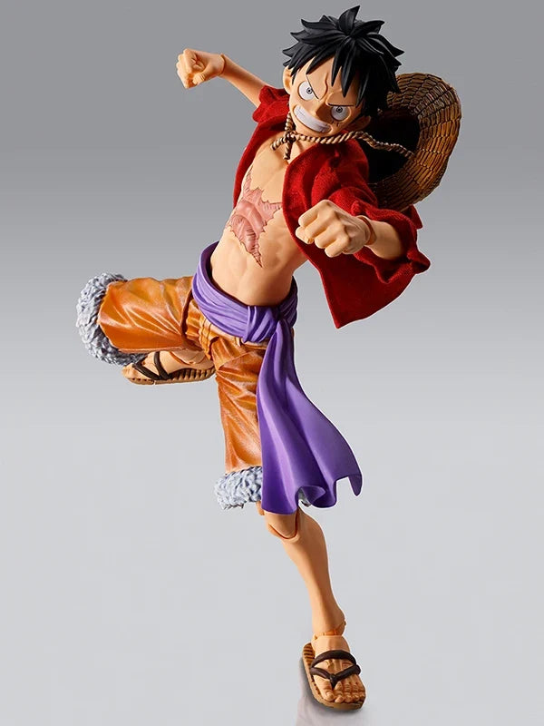 Original  BANDAI SPIRITS IW IMAGINATION WORKS ONE PIECE Monkey D. Luffy Anime Figure Model Collecile Action Toys Gifts