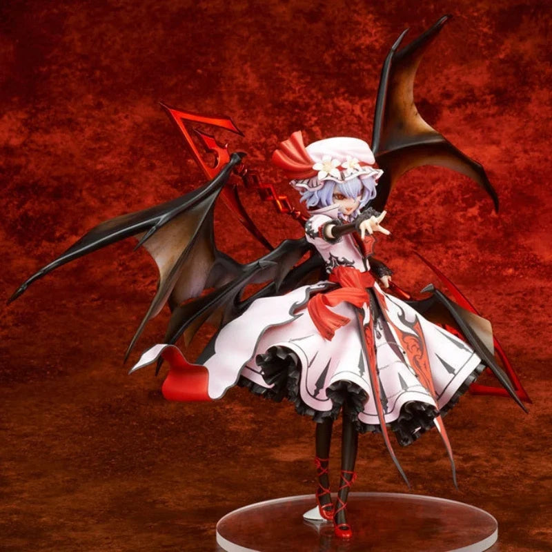 22cm Touhou Project Flandre Scarlet Madness State Game Girl Figure Model Statue Boys Collection Desktop Decoration Ornament Toys