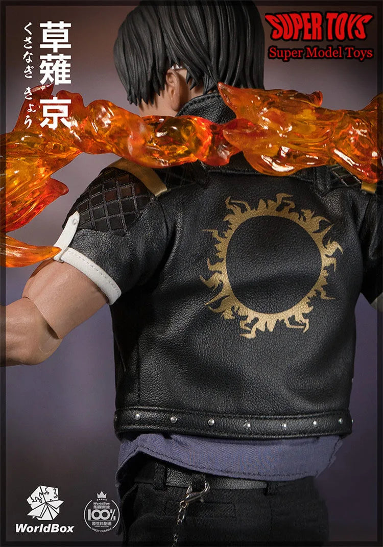 WorldBox 1/6 Male Soldier The King Of Fighters Kyo Kusanagi Terry Bogard 12inch Classic Fighting Game Action Figure Dolls