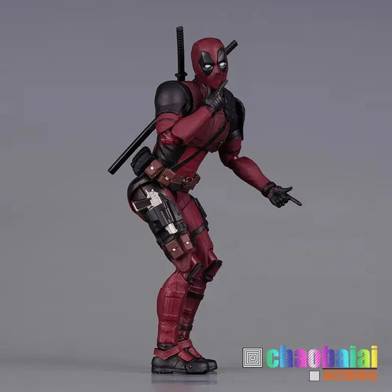 Hot Marvel Universe Dead Servant 2 Action Figures Shf Deadpool Joint Movable Doll High-Quality Model Collectible Gift