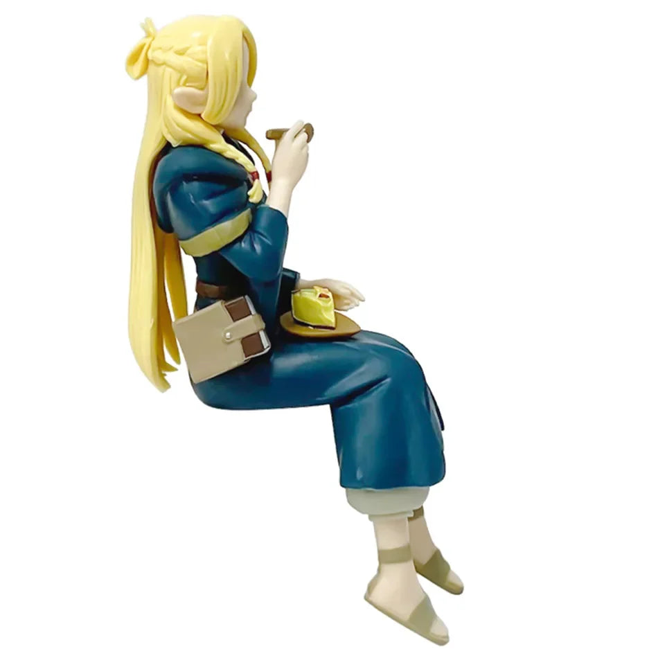 Marcil Donato Anime Girl Delicious In The Dungeon Statue Dungeon Food Leo Stouten Action Figure Model Sitting colle Doll Gift