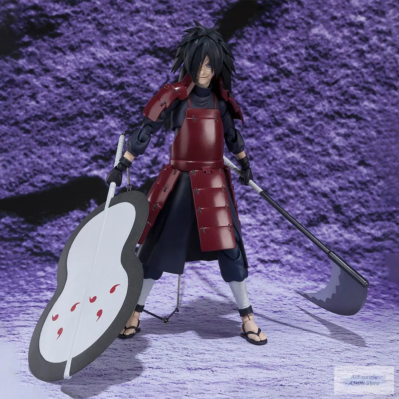 16CM Shippuden Anime Figurine Model GK Edo Tensei Uchiha Madara Figures PVC Collection Toy Figma Gift