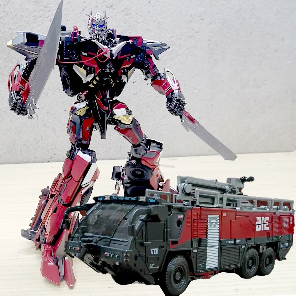 OV01 Sentinel Prime LS03 OP Commander LS06 Galvatron Transformation Toys Fire Engine Truck Model Action Figure Deformation Robot
