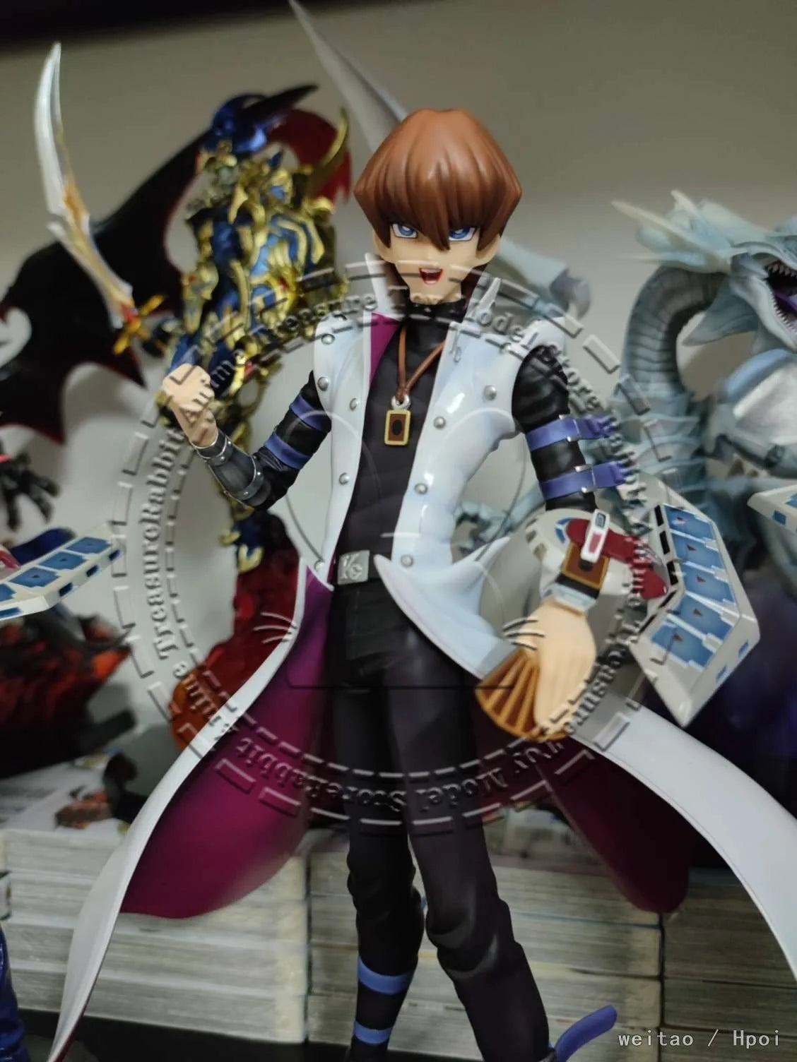 In Stock Original Genuine Kotobukiya Statue Yu-Gi-Oh! Duel Monsters Seto Kaiba ARTFX J 1/7  Anime Collectible Gift