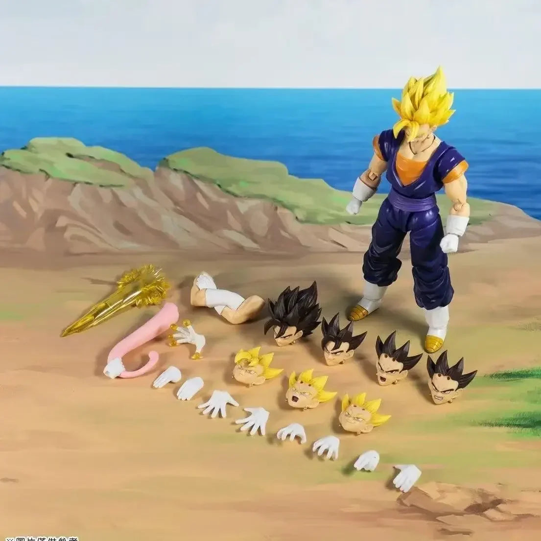 Demoniacal Fit DF Dragon Ball S.H.Figuarts SHF Super Three SSJ3 Royal Blood Vegeta Bitter Reprint 2023 New Anime Action Figures